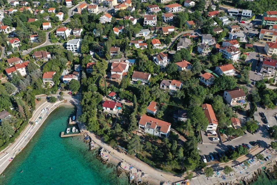 Nearby landmark, Bird's eye view, Summer