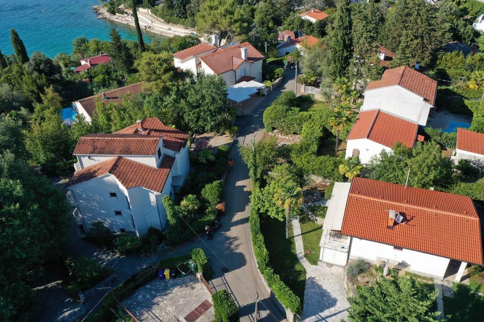 Nearby landmark, Bird's eye view, Summer