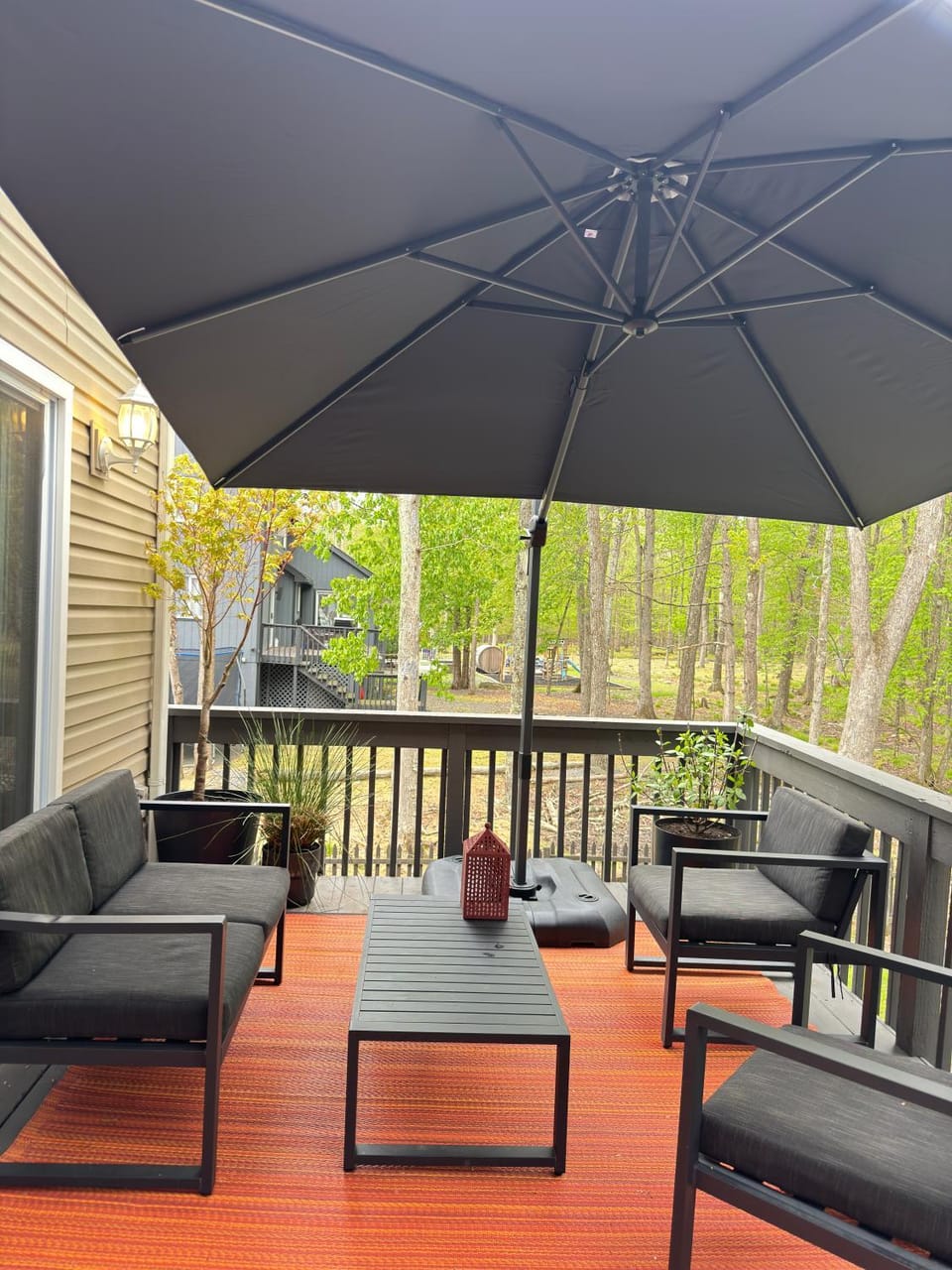 Patio, BBQ facilities