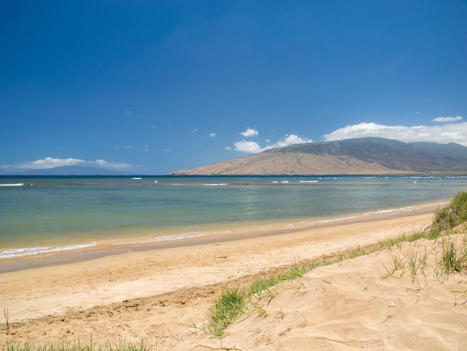 Beach, Mountain view, Sea view