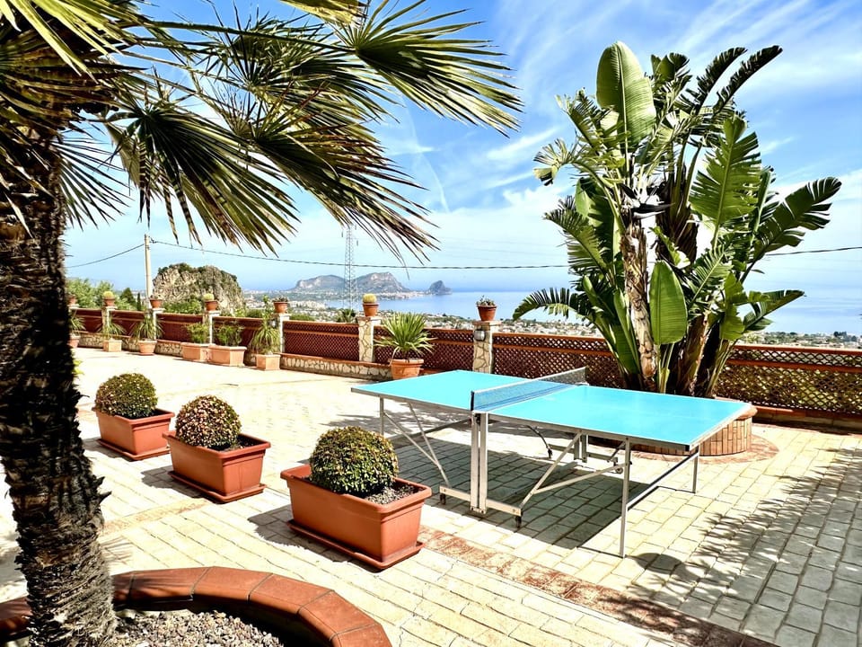 Patio, Table tennis, Sea view