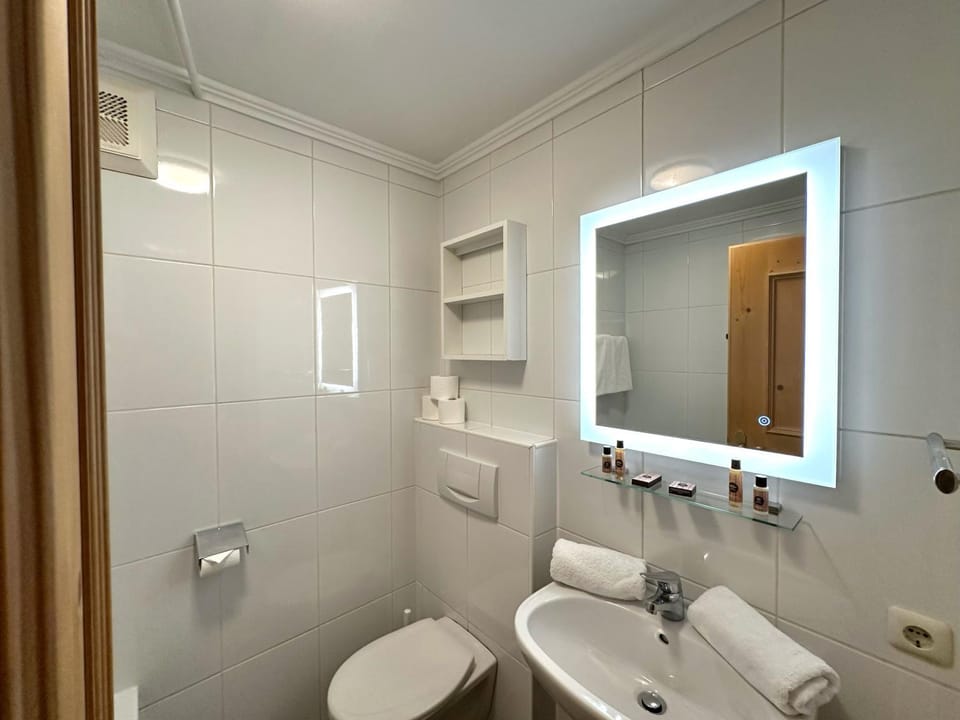 Toilet, Bathroom, towels