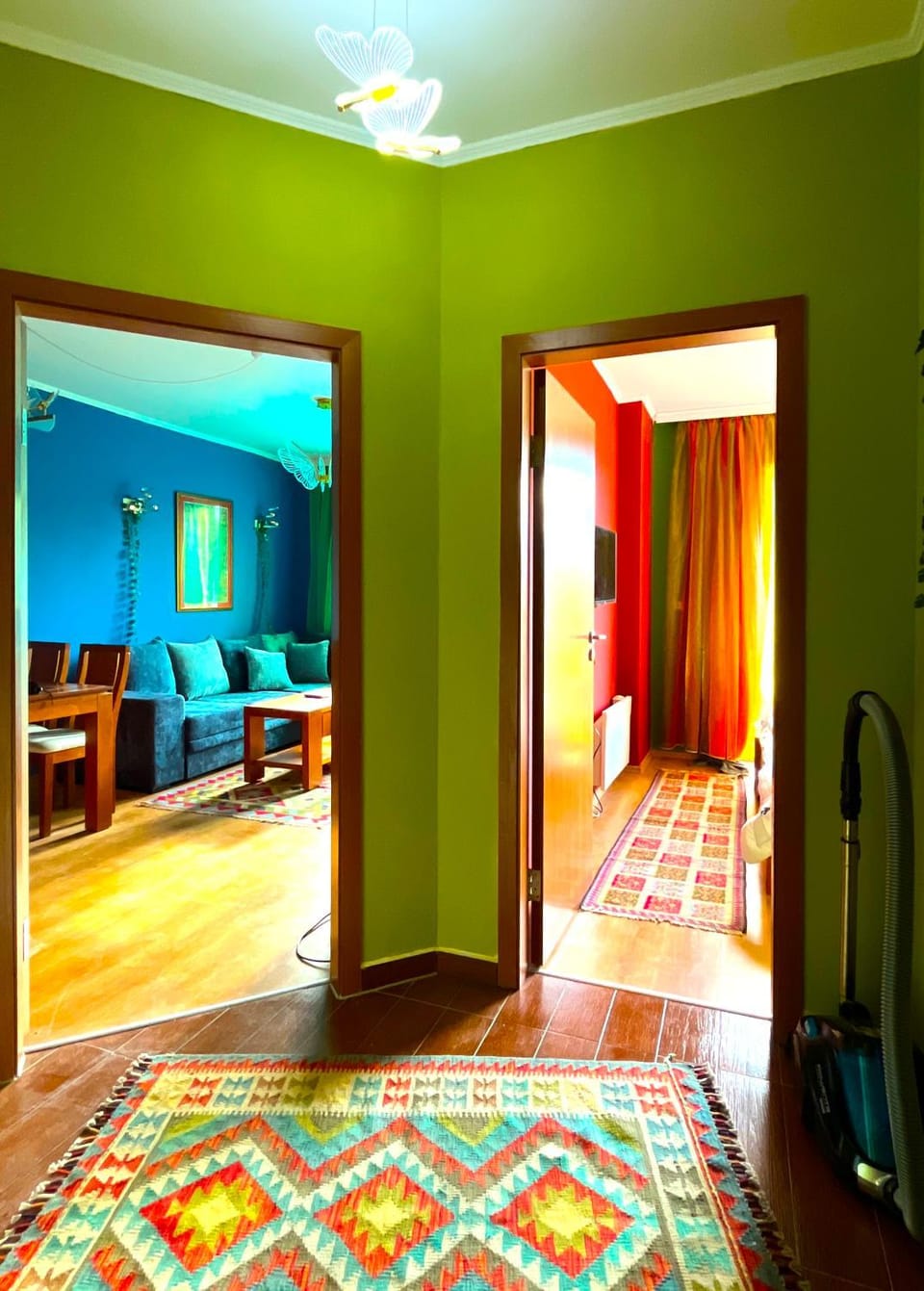 Living room, Bedroom