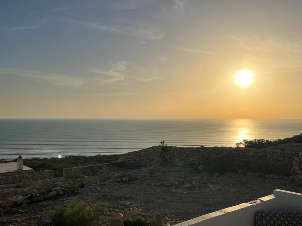 Sea view, Sunset