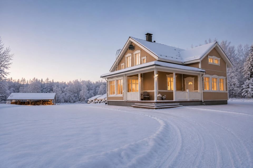 Property building, Winter
