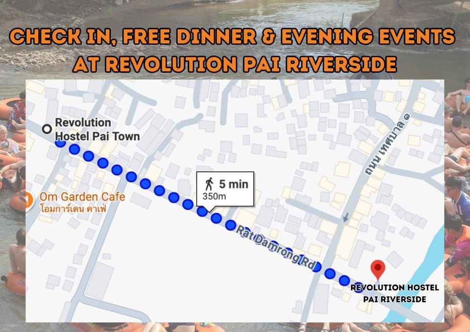 Revolution Pai In Town Hostel in Thailand