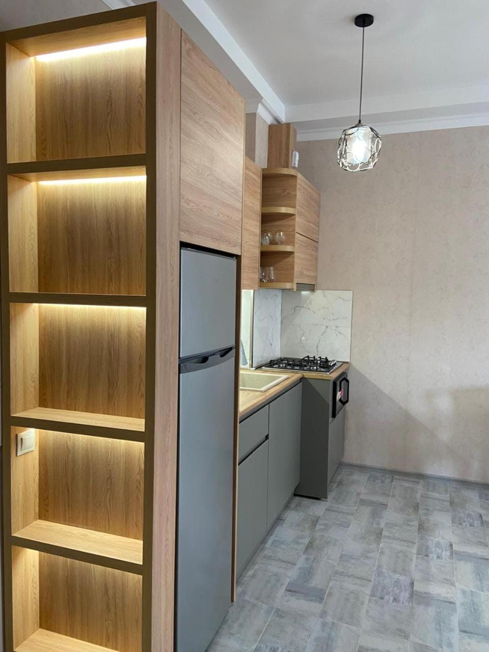 Kitchen or kitchenette, minibar, oven, pet friendly, stove, wardrobe