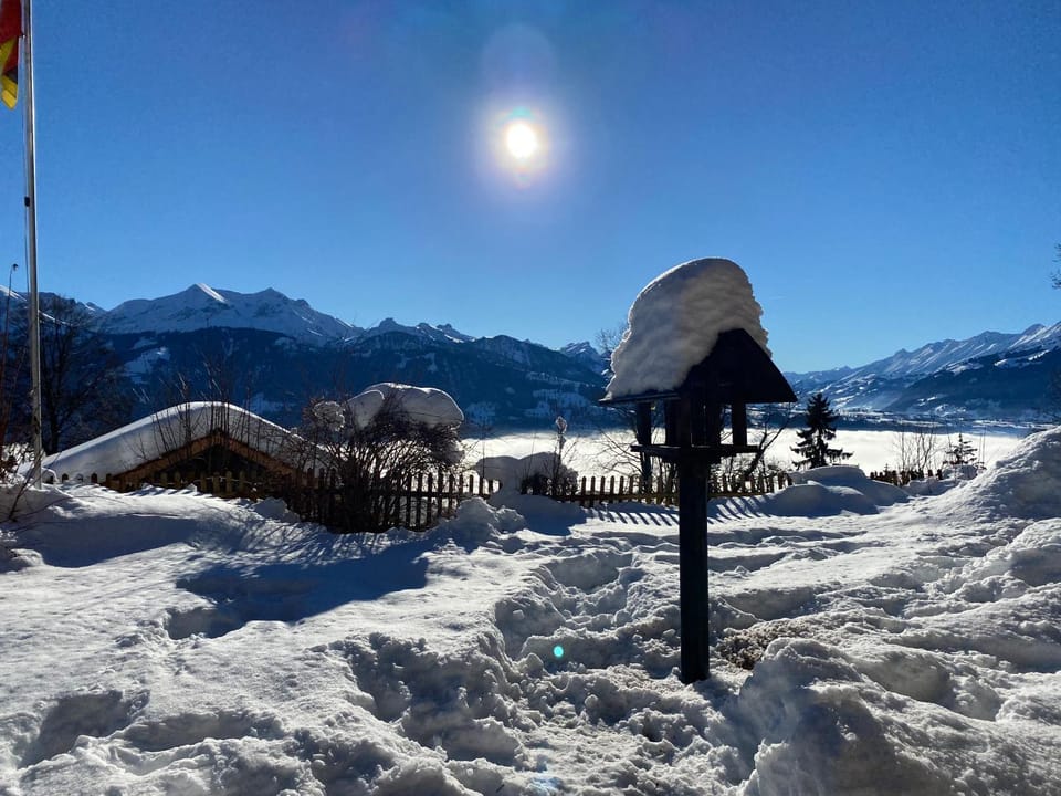 Winter, Mountain view