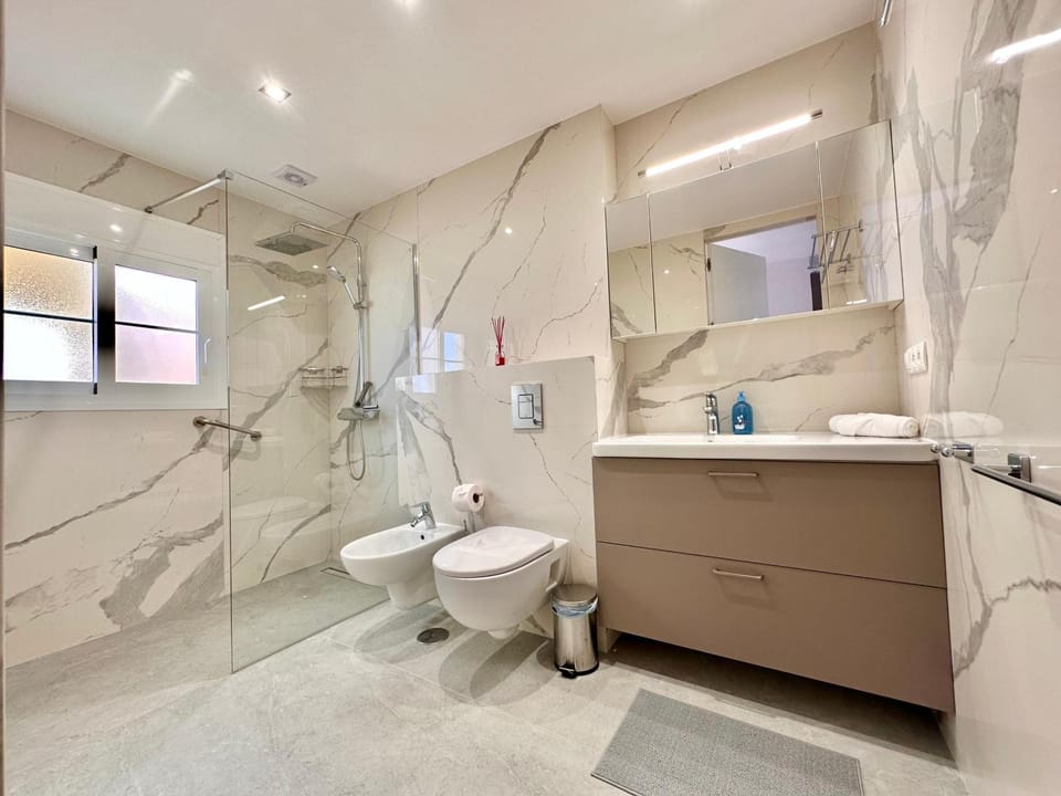 Shower, Toilet, Bathroom, Bath, bidet, towels