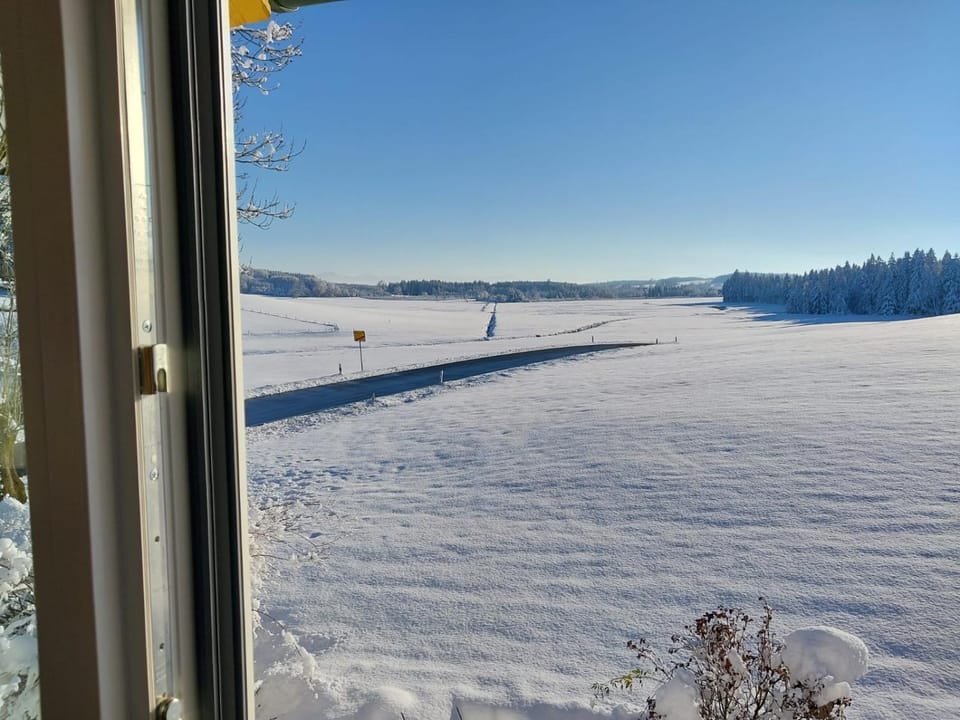 Day, Natural landscape, Winter, Mountain view