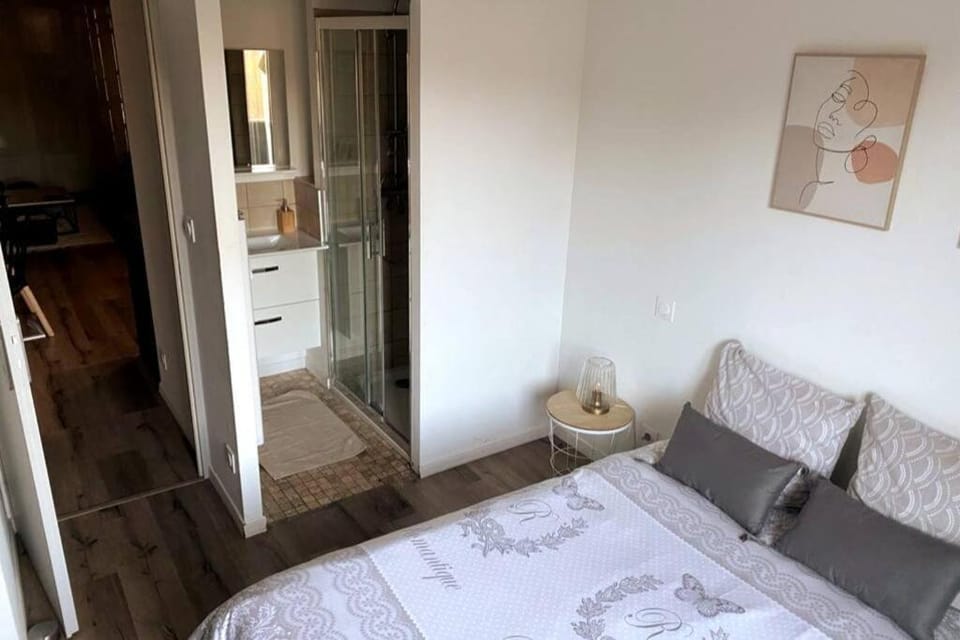 Logement à Brive près de la campagne et centre-ville, avec parking privé, climatisation, et double balcon privé Apartment in Nouvelle-Aquitaine
