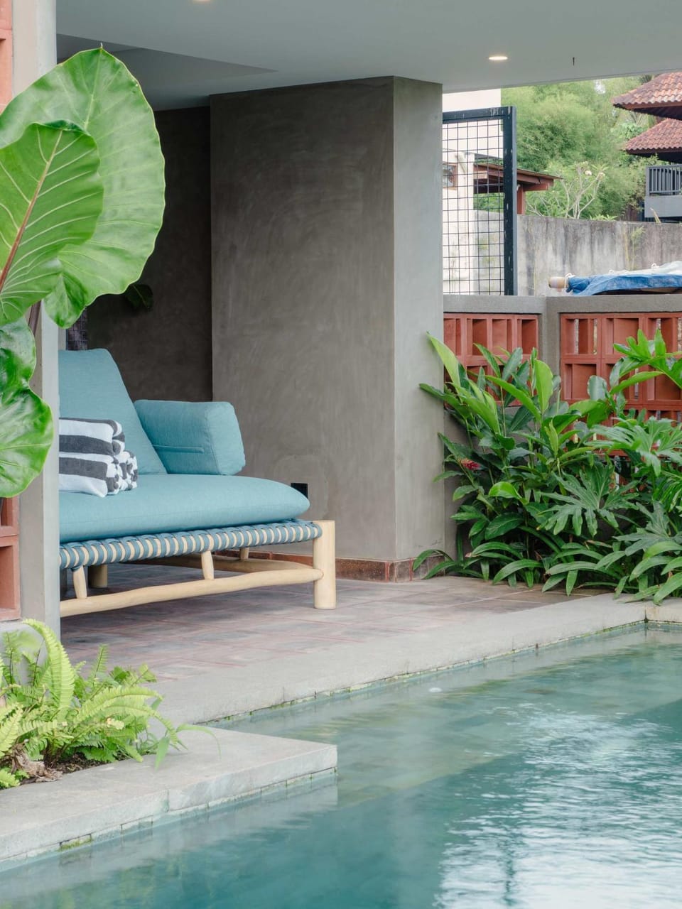 Patio, Garden view, Pool view