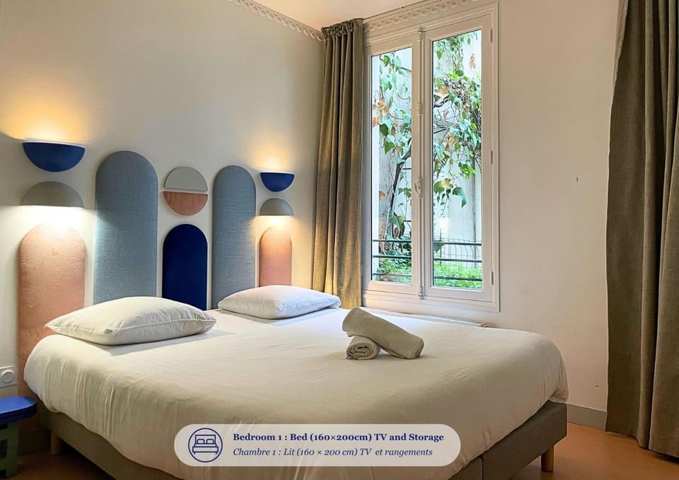 Le Majorelle - Calme & Cosy - by Mon Petit Faré Apartment in Paris