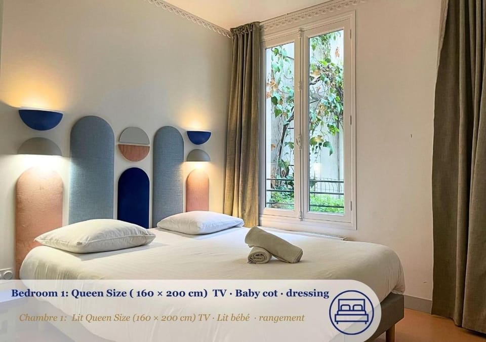 Le Majorelle - Calme & Cosy - by Mon Petit Faré Apartment in Paris