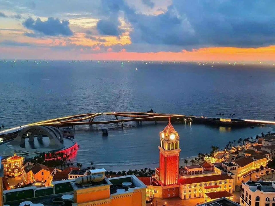 Natural landscape, City view, Sunset