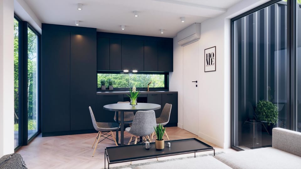 Kitchen or kitchenette, kitchen
