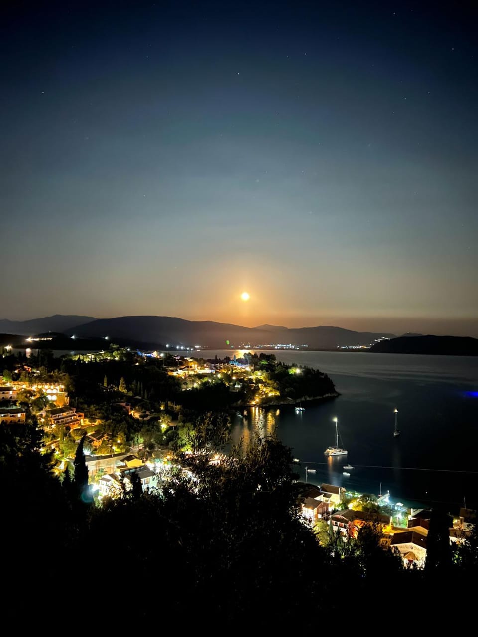 Night, View (from property/room), Sea view