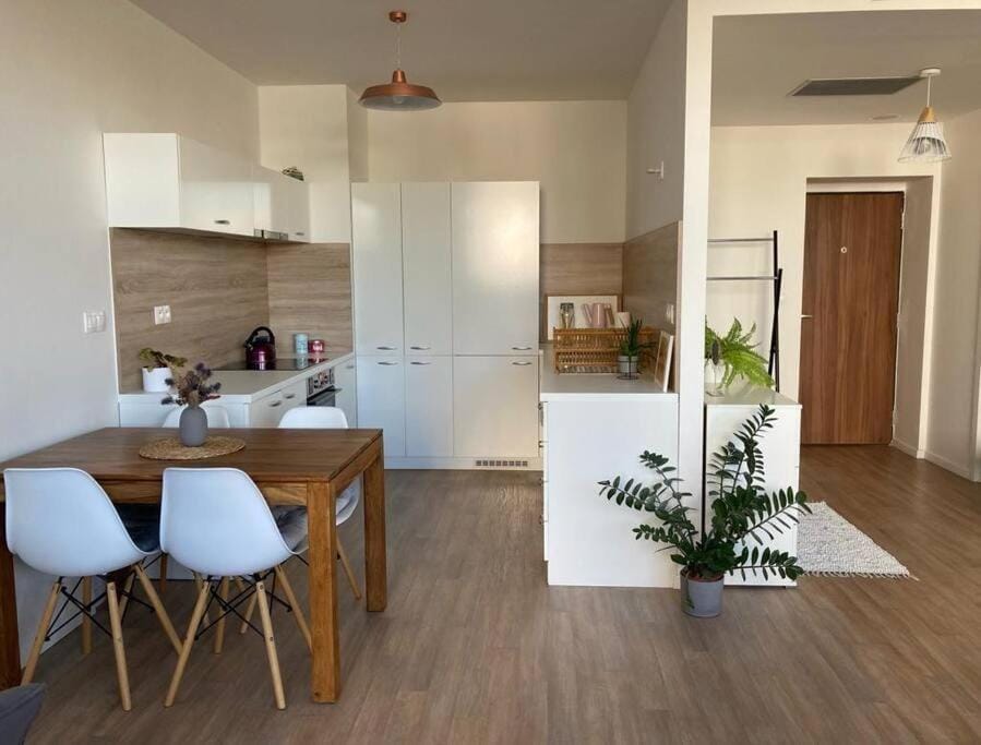 Útulný a moderný ateliér s terasou Apartment in Bratislava