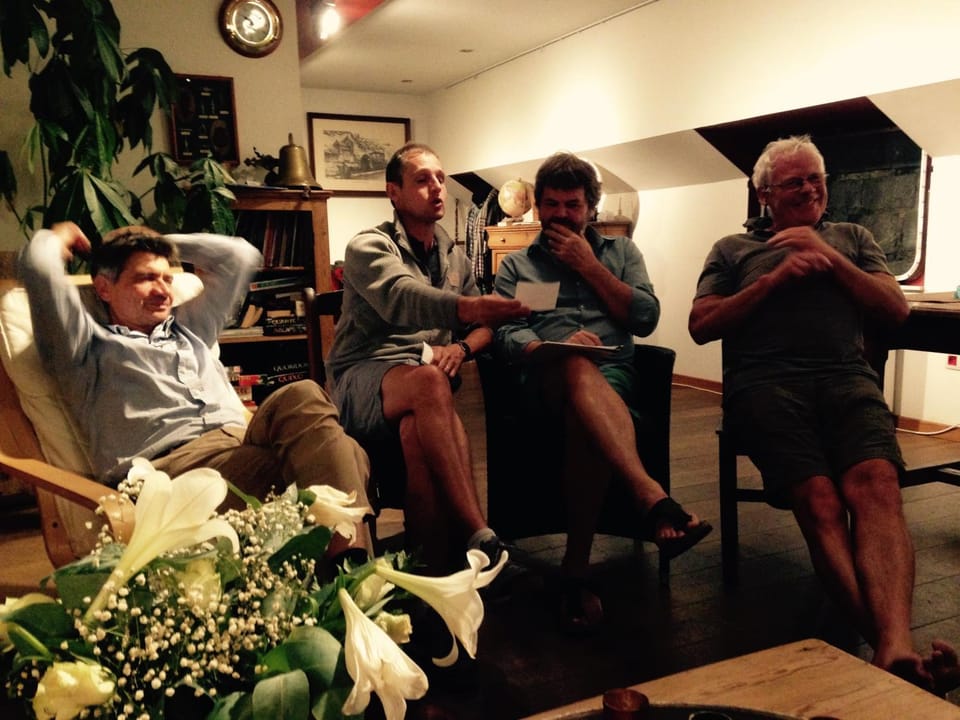 La Valse Lente Docked boat in Wallonia, Belgium