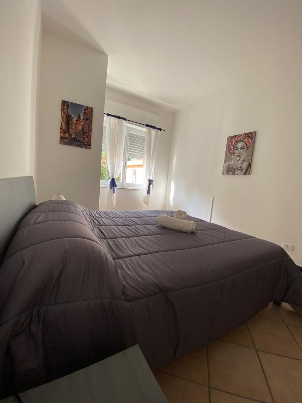 Bed, Garden, Photo of the whole room, Bedroom