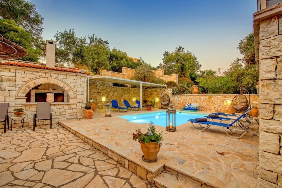 Patio, Day, Natural landscape, Balcony/Terrace, Pool view, Swimming pool, sunbed