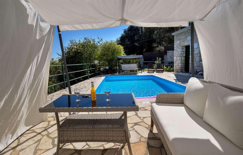 Patio, Day, Pool view, Swimming pool, sunbed