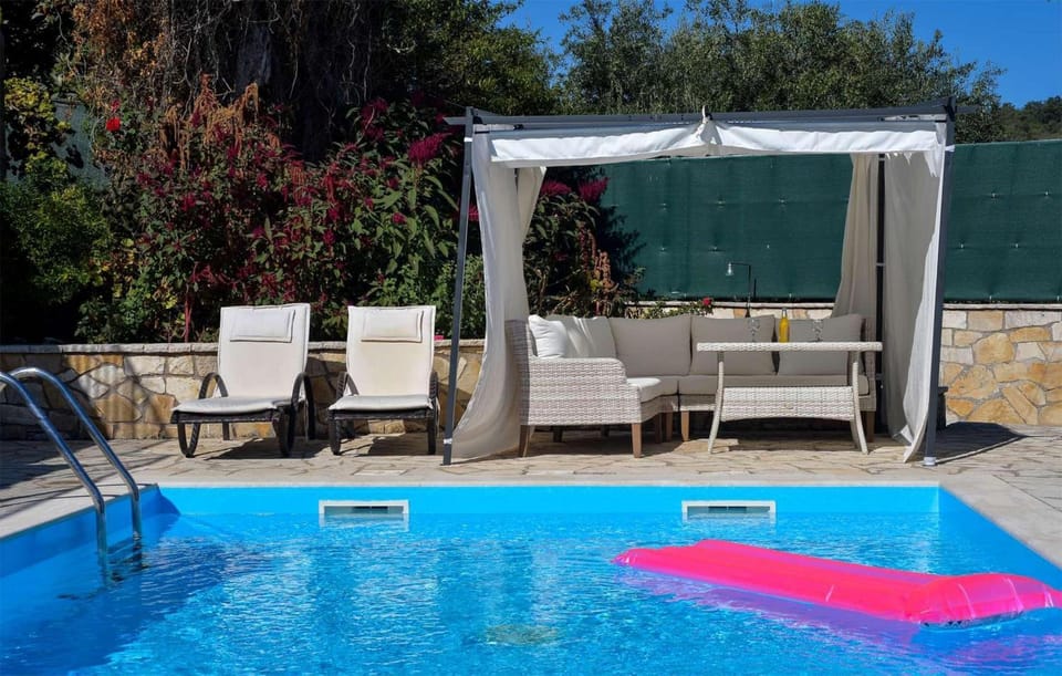 Patio, Day, Other, Seating area, Pool view, Swimming pool, sunbed