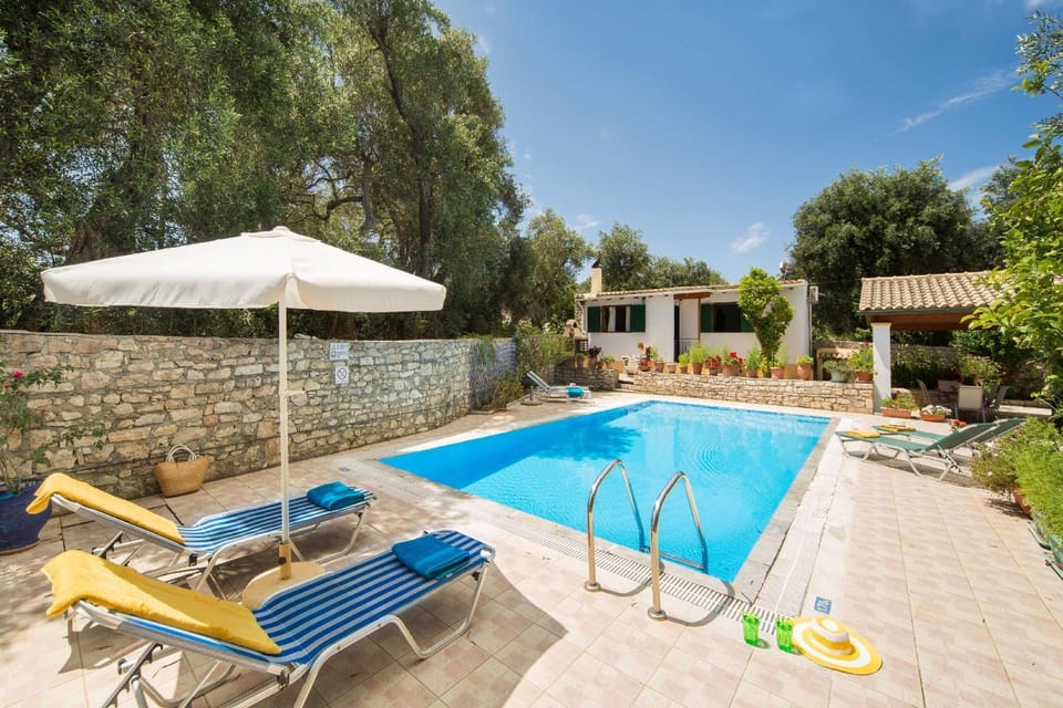 Patio, Spring, Day, Garden, Garden view, Pool view, Swimming pool, sunbed