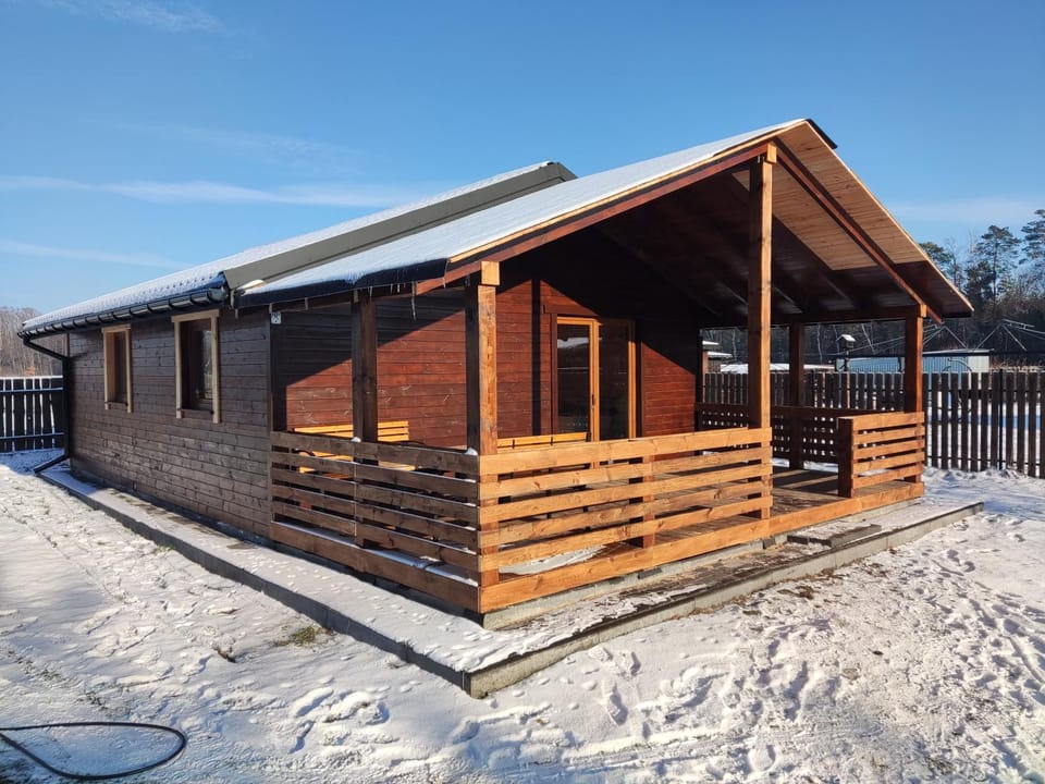 Chata pod lasem House in Masovian Voivodeship