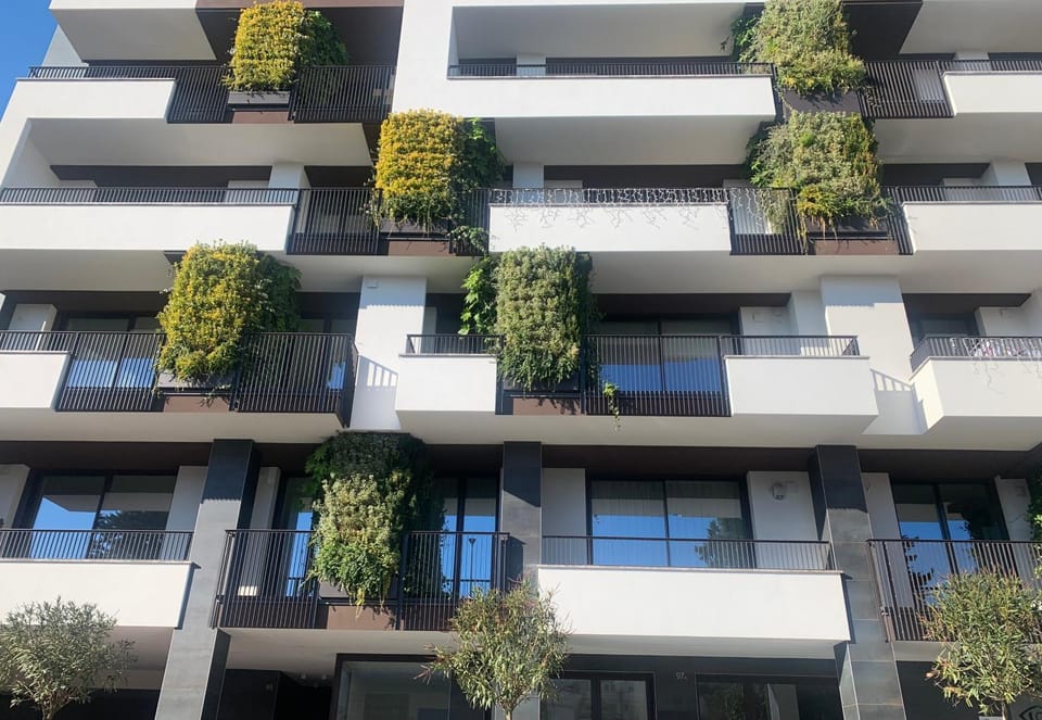 Property building, Balcony/Terrace, Garden view
