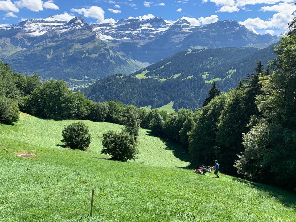 Natural landscape, Mountain view
