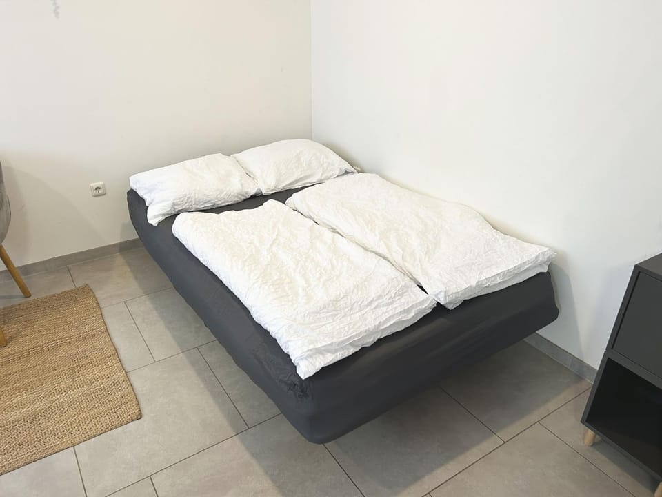 Bed, Living room, Photo of the whole room, Seating area