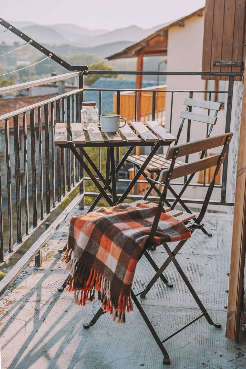 Natural landscape, Coffee/tea facilities, Balcony/Terrace, Garden view, Mountain view