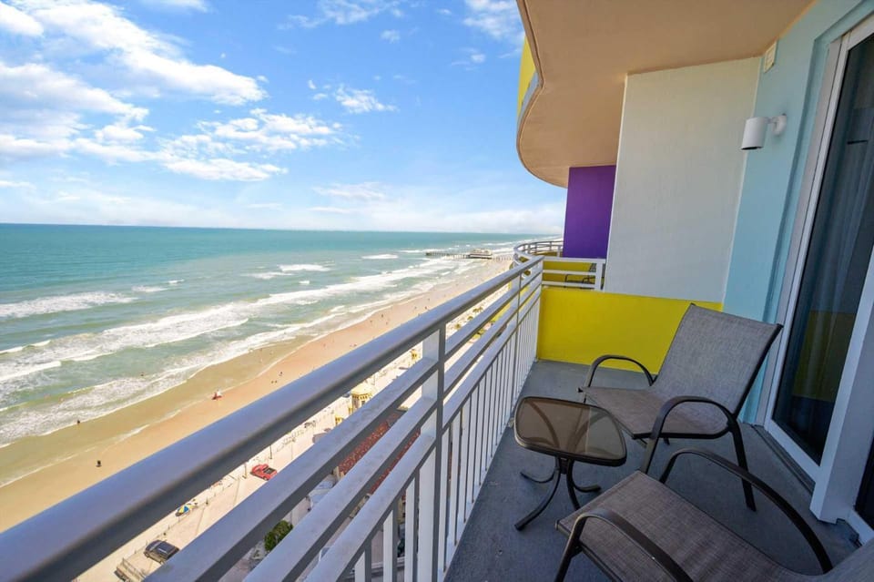 Luxury 17th Floor 1 BR Condo Direct Oceanfront Wyndham Ocean Walk Resort Daytona Beach | 1708 House in Florida