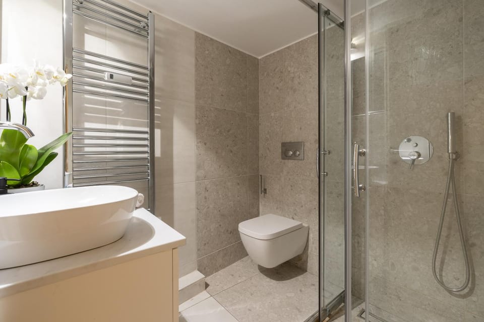 Shower, Toilet, Bathroom, towels