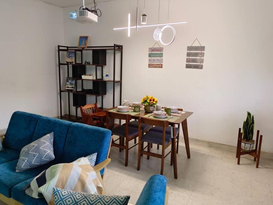 Living room, Dining area