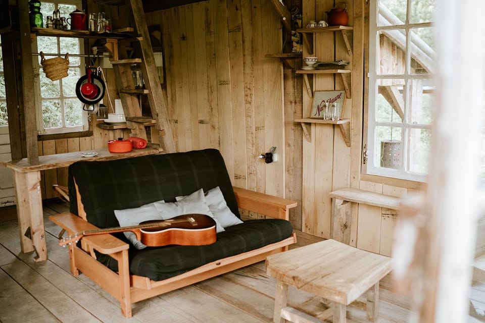 Les cabanes de roquehort Luxury tent in French Basque Country