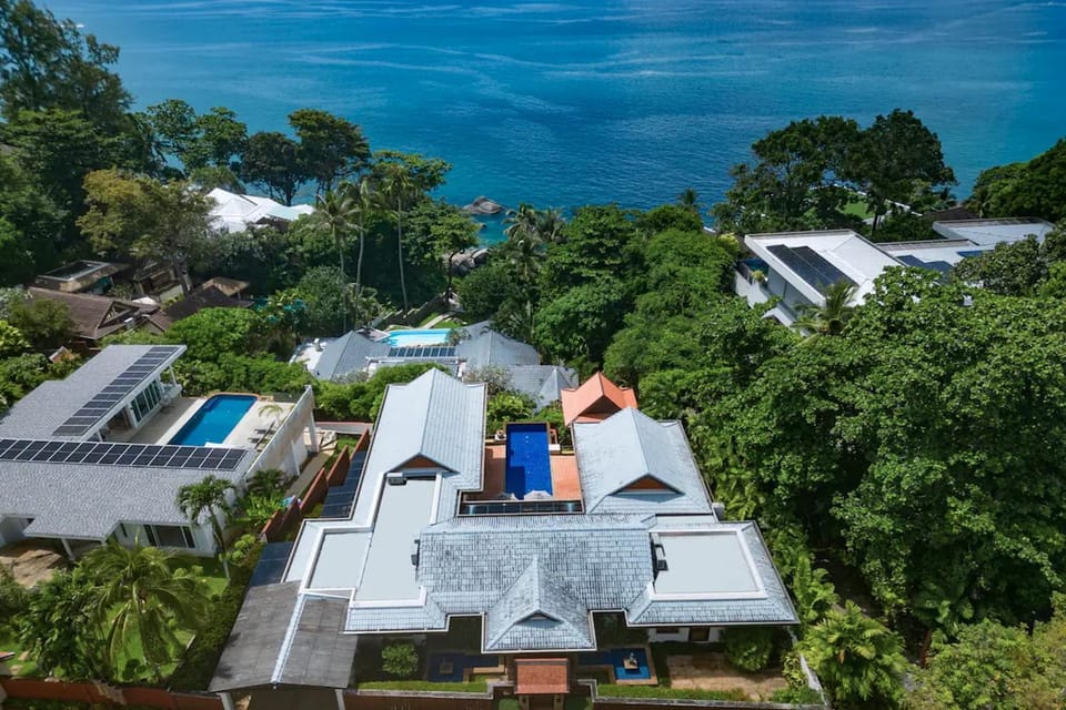 Property building, Day, Natural landscape, Bird's eye view, Sea view