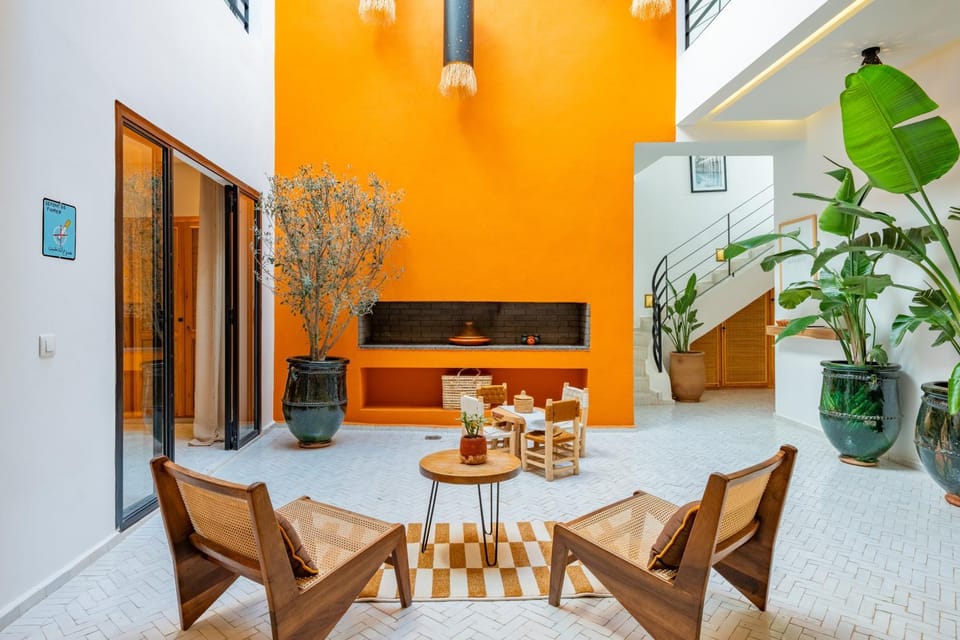 RIAD LE M- contemporain avec bassin - emplacement idéal House in Marrakesh