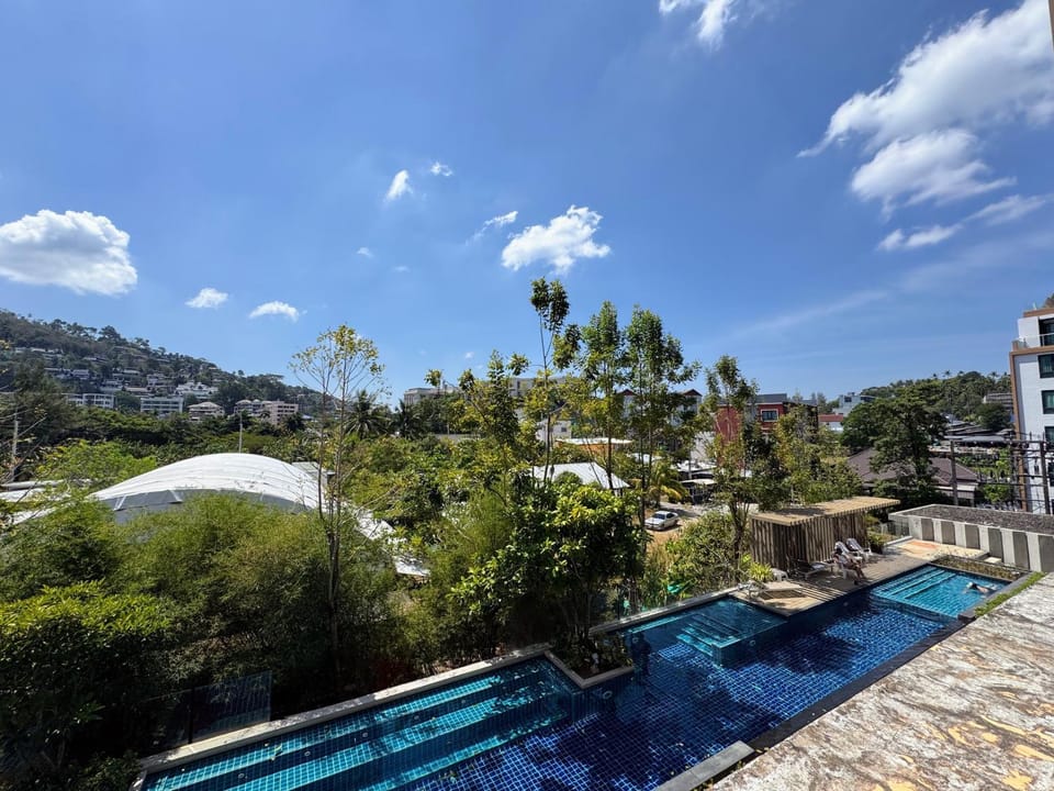 Balcony/Terrace, Pool view