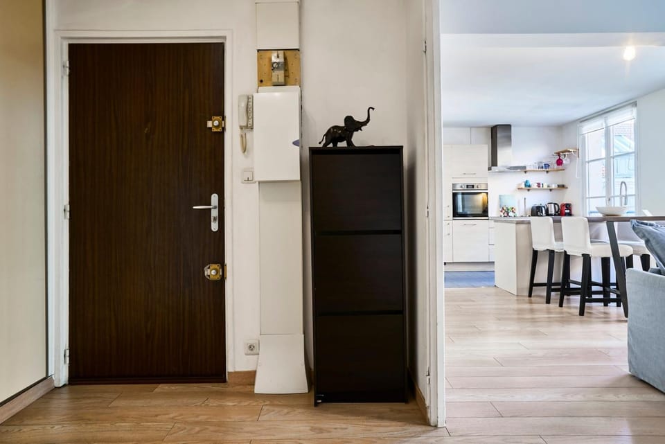 Vieux-Lille equipped apartment with parking Apartment in Lille