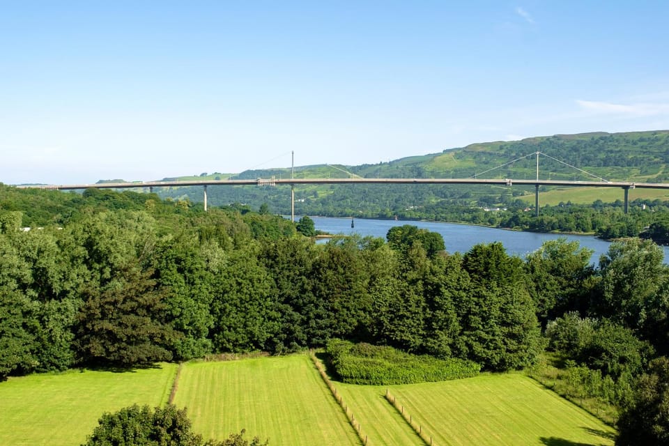 Natural landscape, Garden, River view