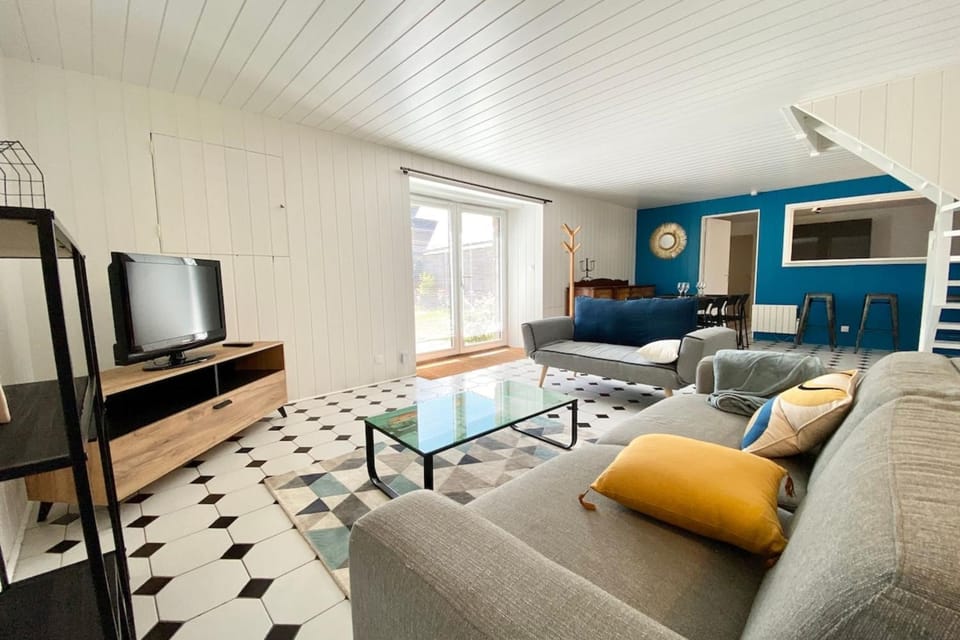Longère de charme cosy - Proche des plages House in Ploemeur