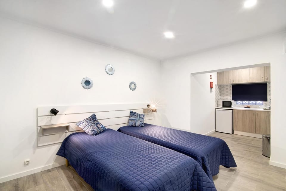 Property building, Living room, Bedroom