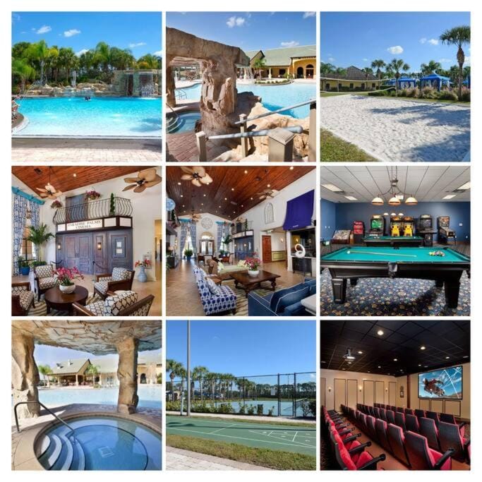 Communal lounge/ TV room, Evening entertainment, Pool view, Swimming pool, sunbed