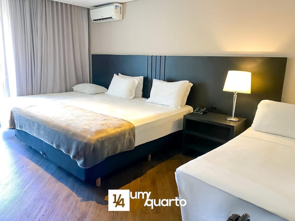 Bed, Bedroom, air conditioner