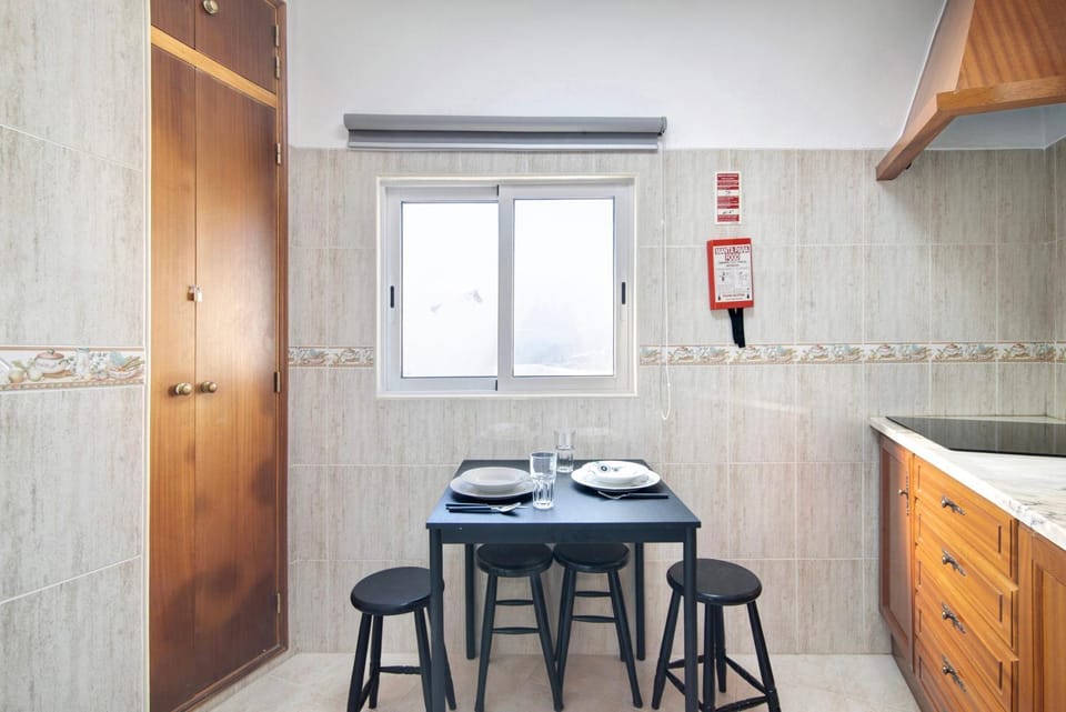 Kitchen or kitchenette, Living room