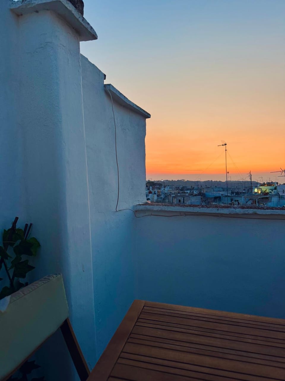 View (from property/room), Balcony/Terrace, Sea view, Sunset