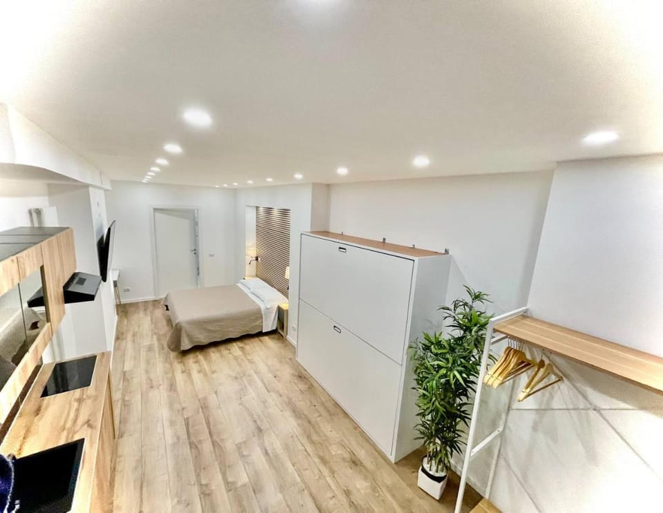 Photo of the whole room, wardrobe