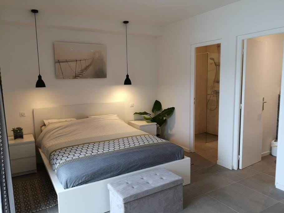 Bed, Photo of the whole room, Bedroom